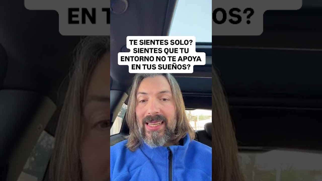 TE SIENTES SOLO Y SIENTES QUE TU ENTORNO NO TE APOYA? ESTE VIDEO ES PARA TI