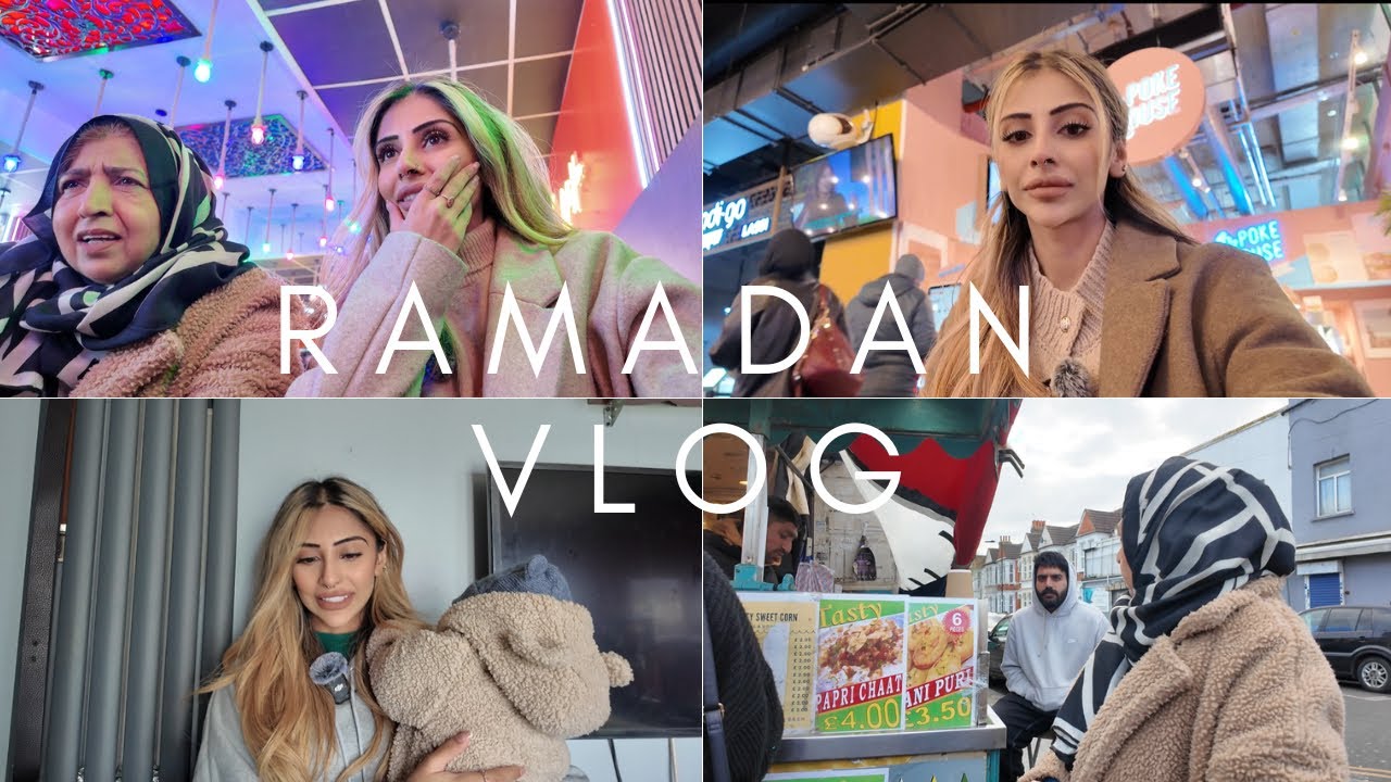 RAMADAN VLOG 4 | Sister & Nephew Come To Visit, Southall Shopping & Iftar With My Bestie 🌙