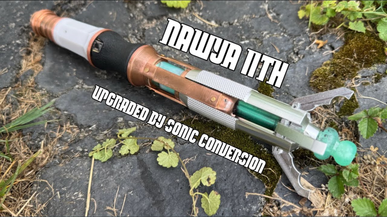NAWYA - 11th Doctor Sonic Screwdriver I Upgraded by Sonic Conversion I REVIEW 