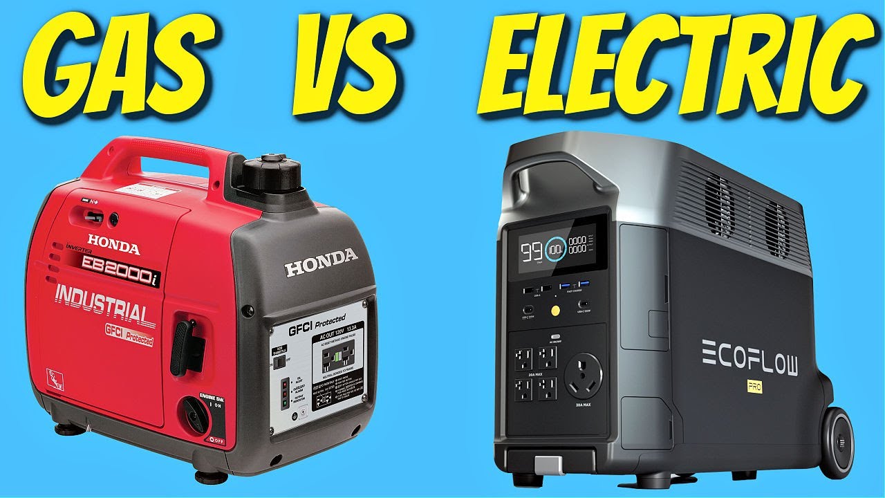 TESTING Gas vs Solar Generators - WHICH IS BEST?