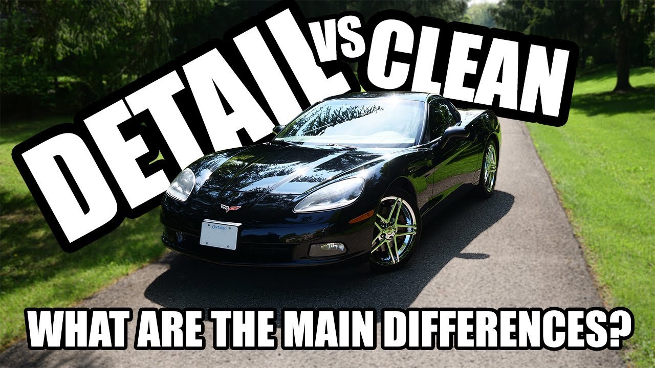 Differences Between Cleaning vs. Detailing a Car