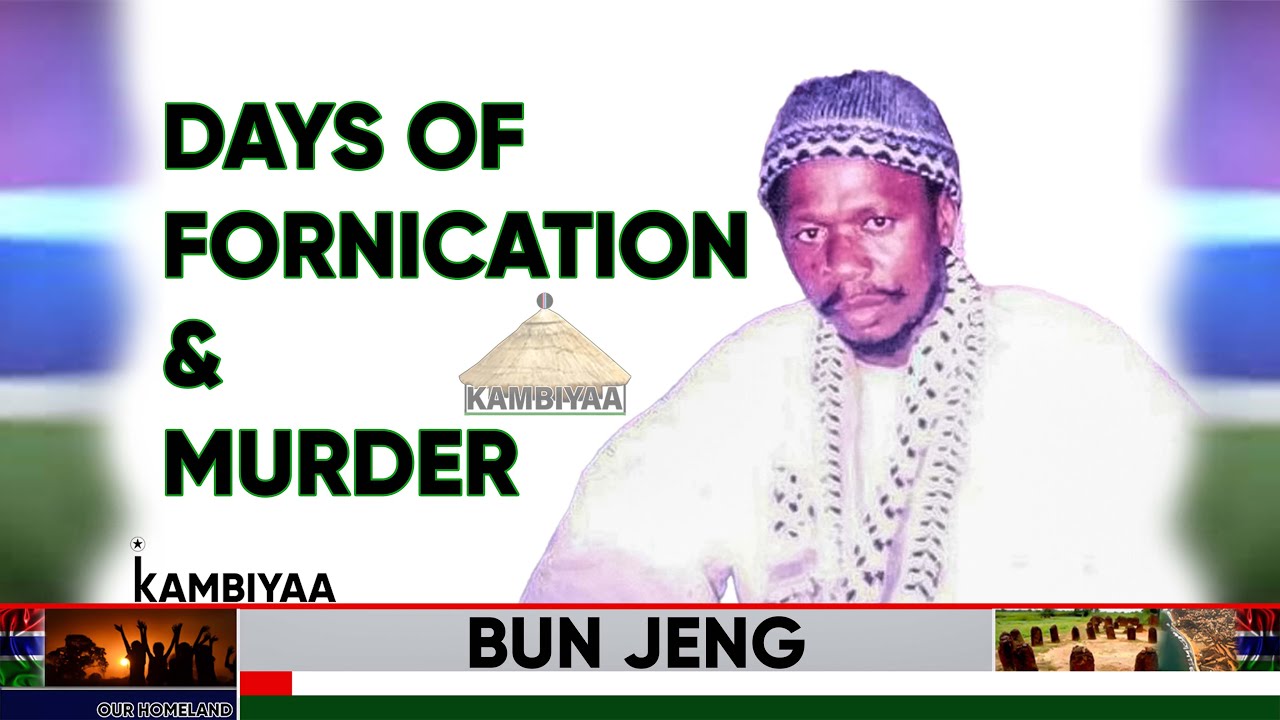 OMAR BUN JENG - The Days of Murder and Fornication on earth