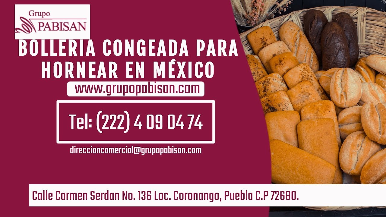 La mejor empresa de pan precocido y bollería congelada+bolleria congelada para hornear en mexico