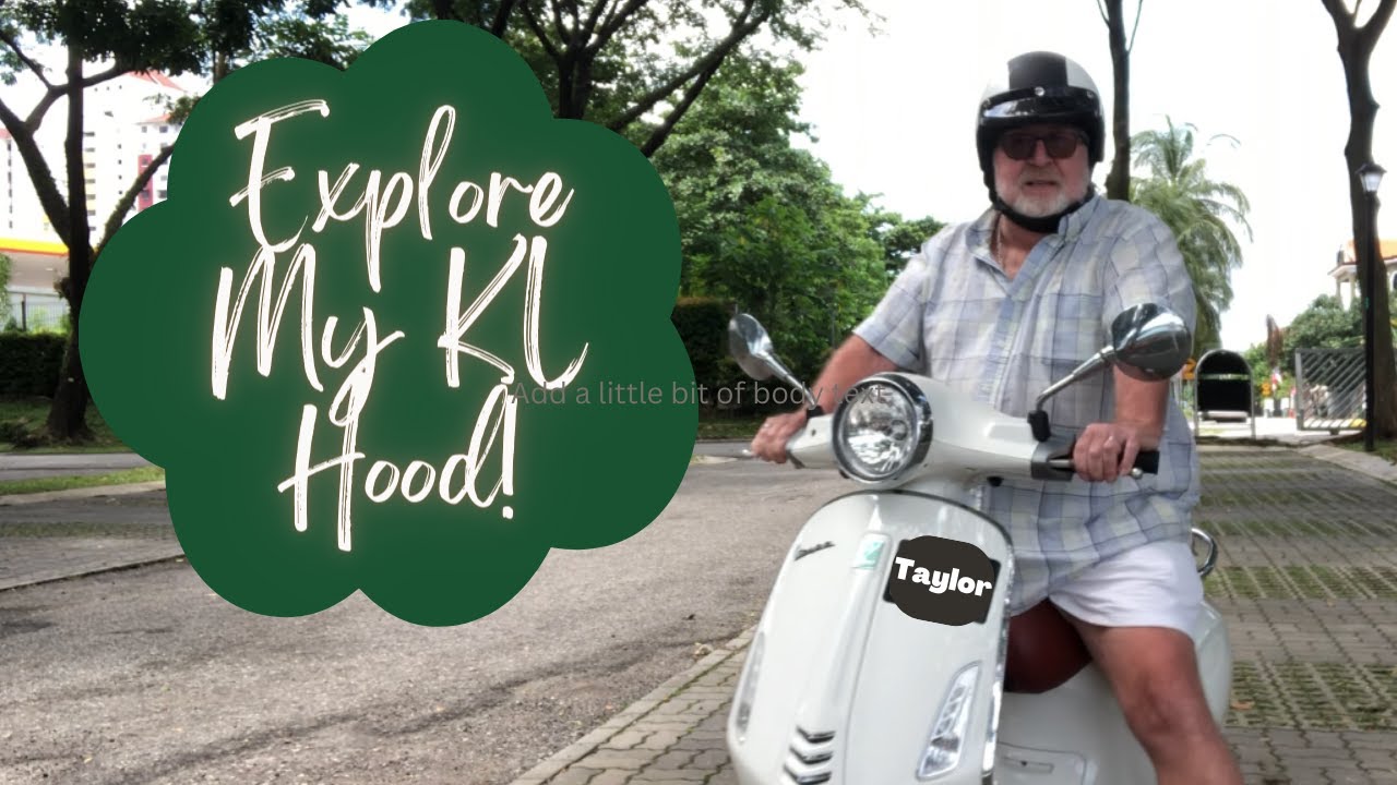 Vespa Tour of Ampang, Kuala Lumpur!