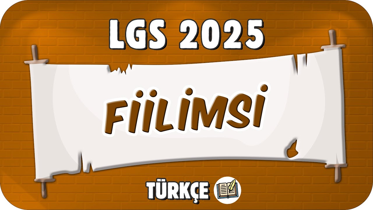 Fiilimsi 📙 8. Sınıf Türkçe #2025LGS