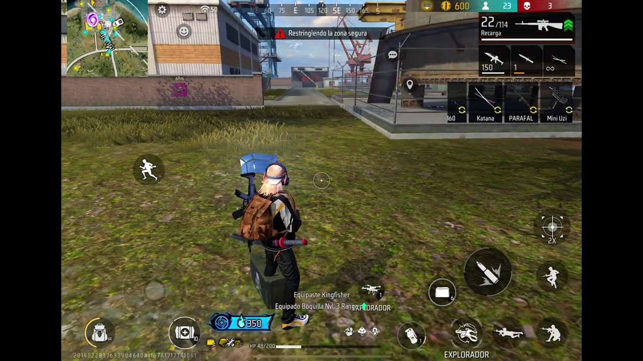 Jugando free Fire parte 2