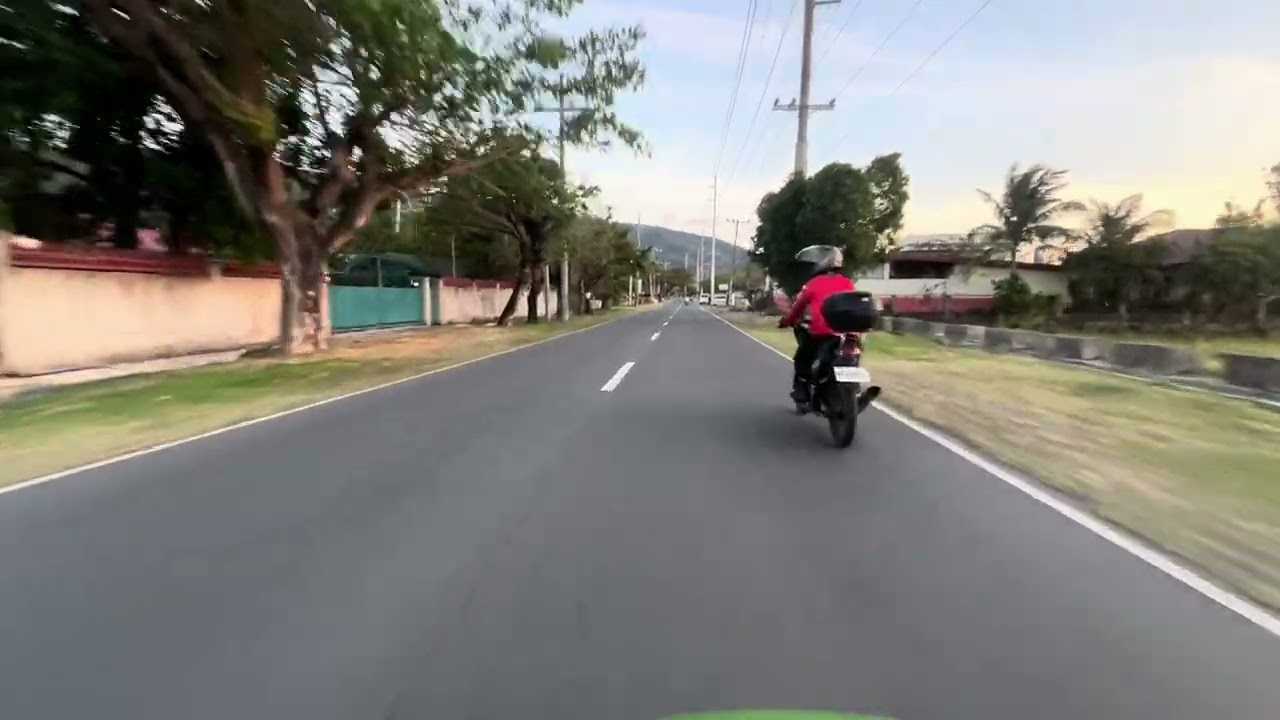 A habit of strolling somewhere