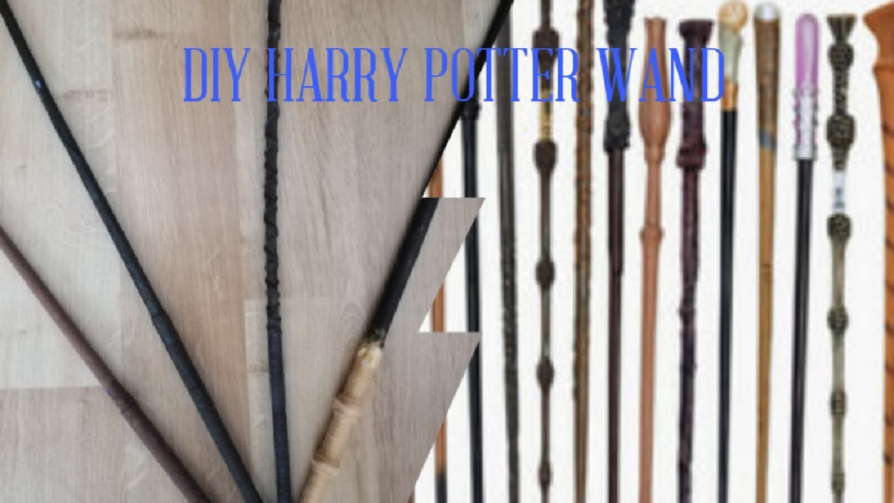 DIY Harry Potter wand WITHOUT GLUEGUN