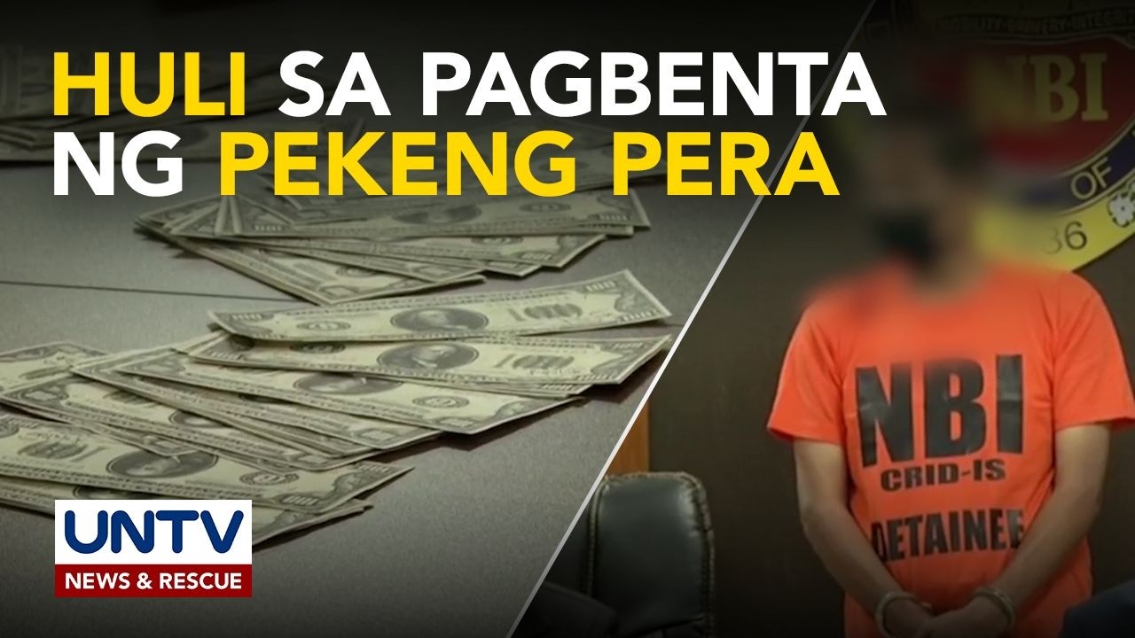 P12-B halaga ng pekeng pera, nasabat ng NBI mula sa isang suspek