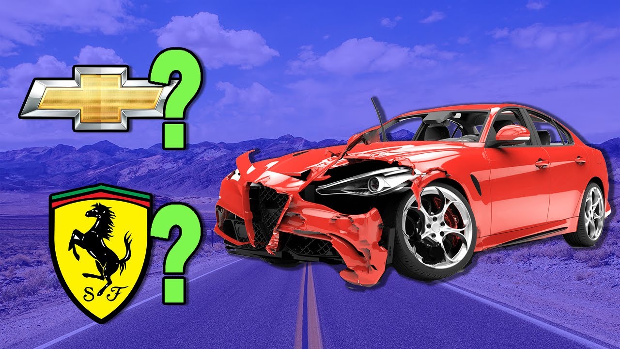 Guess The Wrecked Car After A Car Crash | CAR QUIZ CHALLENGE