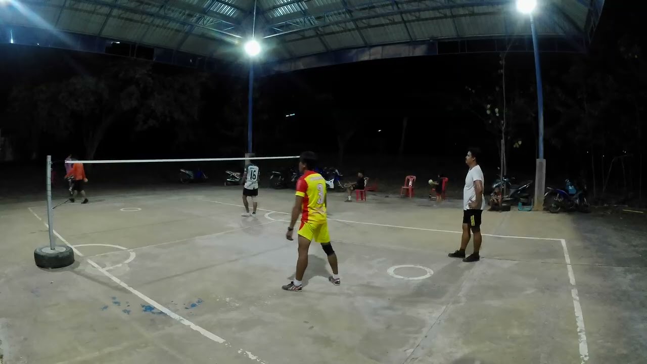 #ตะกร้อบ้านๆ 2-2 😉😉  #EP.100/4 #takraw #ตำบลนาป่า #เพชรบูรณ์ #กีฬา #อบต.