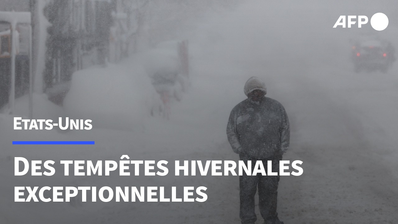 Etats-Unis: les images impressionnantes des tempêtes hivernales depuis le début de l'année