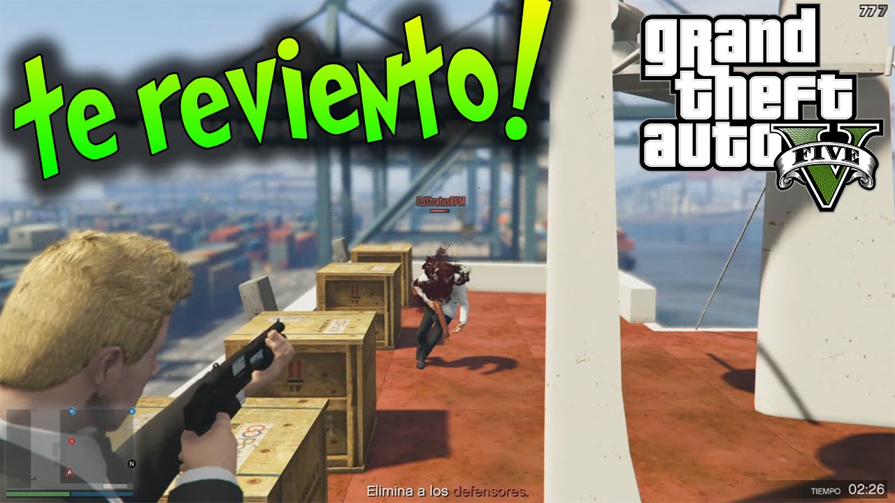 GTA V MENTALIDAD DE ASEDIO! TE REVIENTO! COMETE ESE C4 COMPAÑERO! xFaRgAnx
