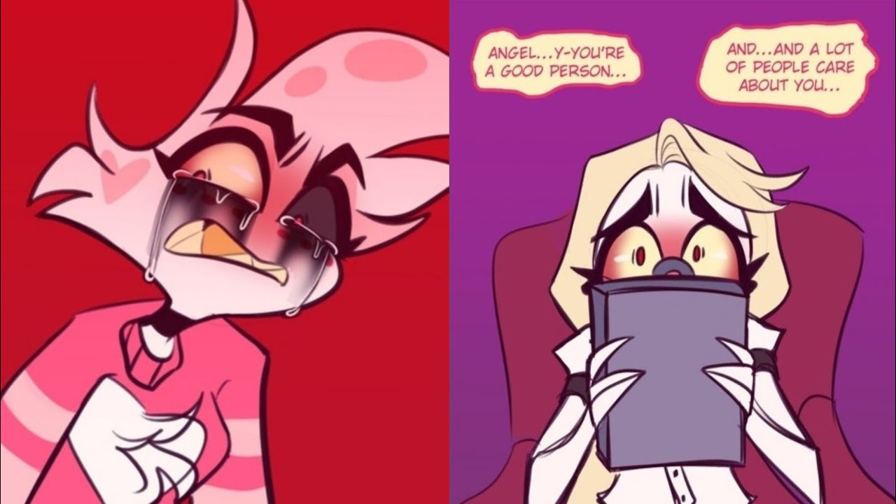 Angel's Therapy Session (Hazbin Hotel Comic Dub)