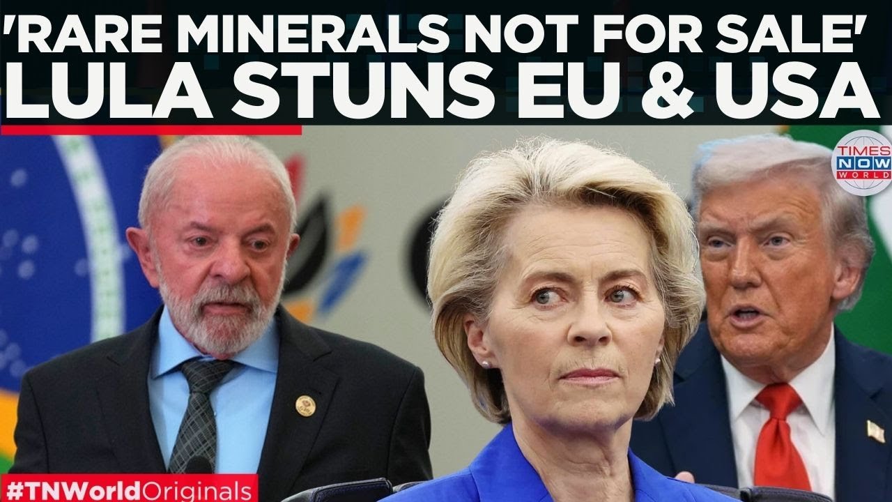 BRAZIL TO HALT RARE MINERAL EXPORTS? Lula Says, &lsquo;Industrialise with Us or Walk Away&rsquo;