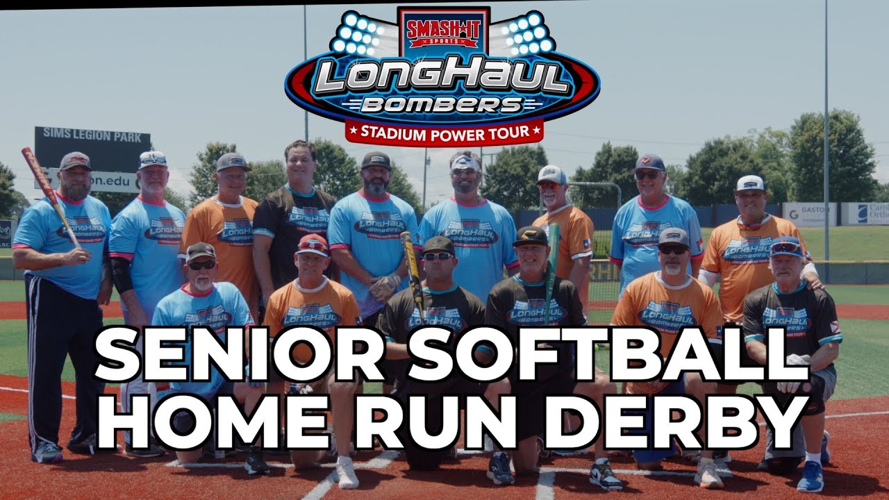 Senior Softball Home Run Derby 🥎 Long Haul Bombers Stadium Power Tour (Day 1 of 2)