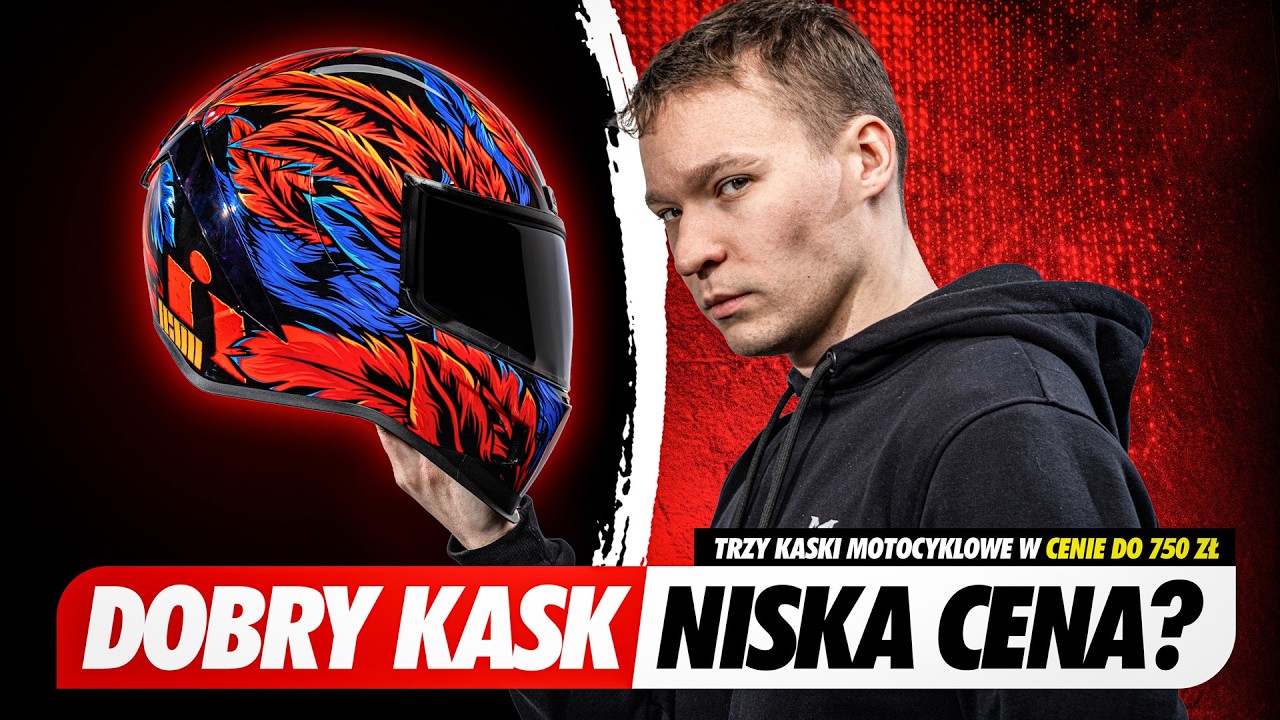 Tanie a Dobre!!! KASKI MOTOCYKLOWE za 750 zł
