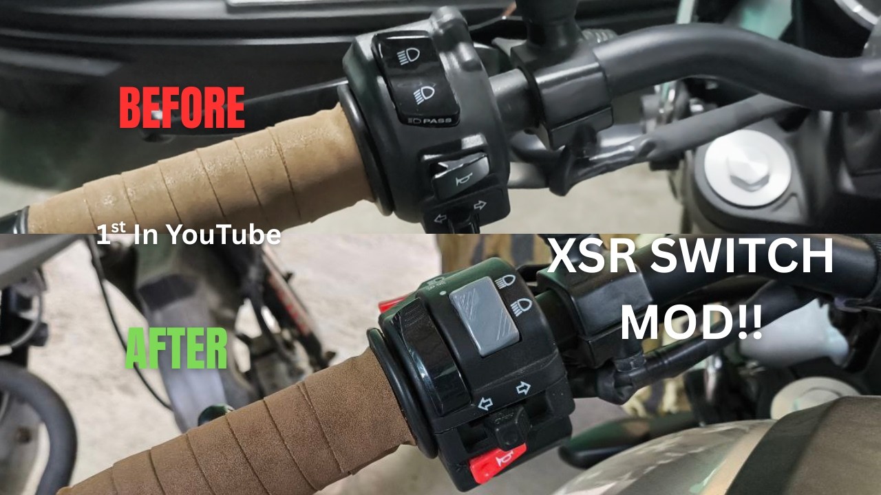 Better Horn, Better Pass, 3 Extra Switches! XSR Full Switch Mod
