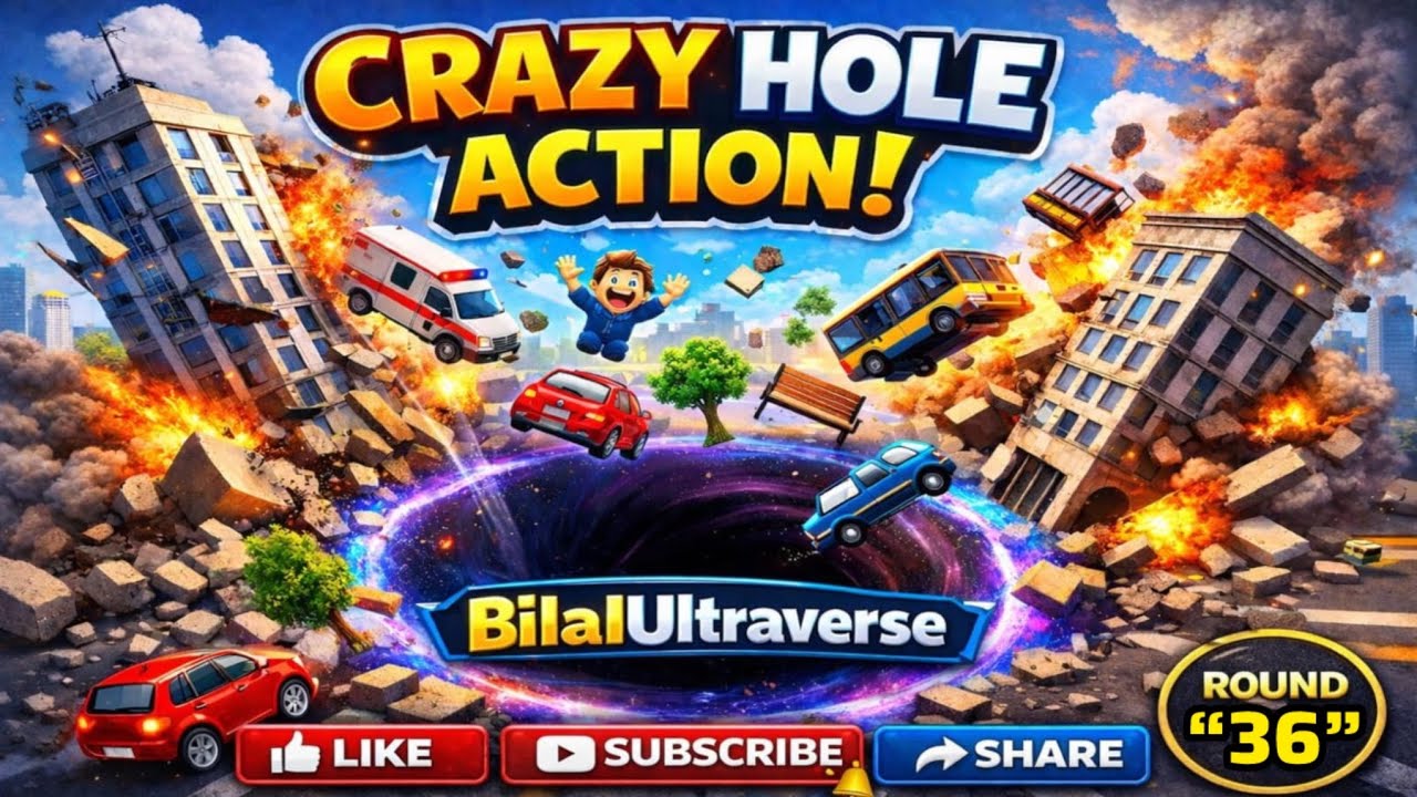 HOLE.IO 🕳️ GAMEPLAY ( 36 )| SPECIAL ROUNDS | “ LIMITED TIME LIMIT ”