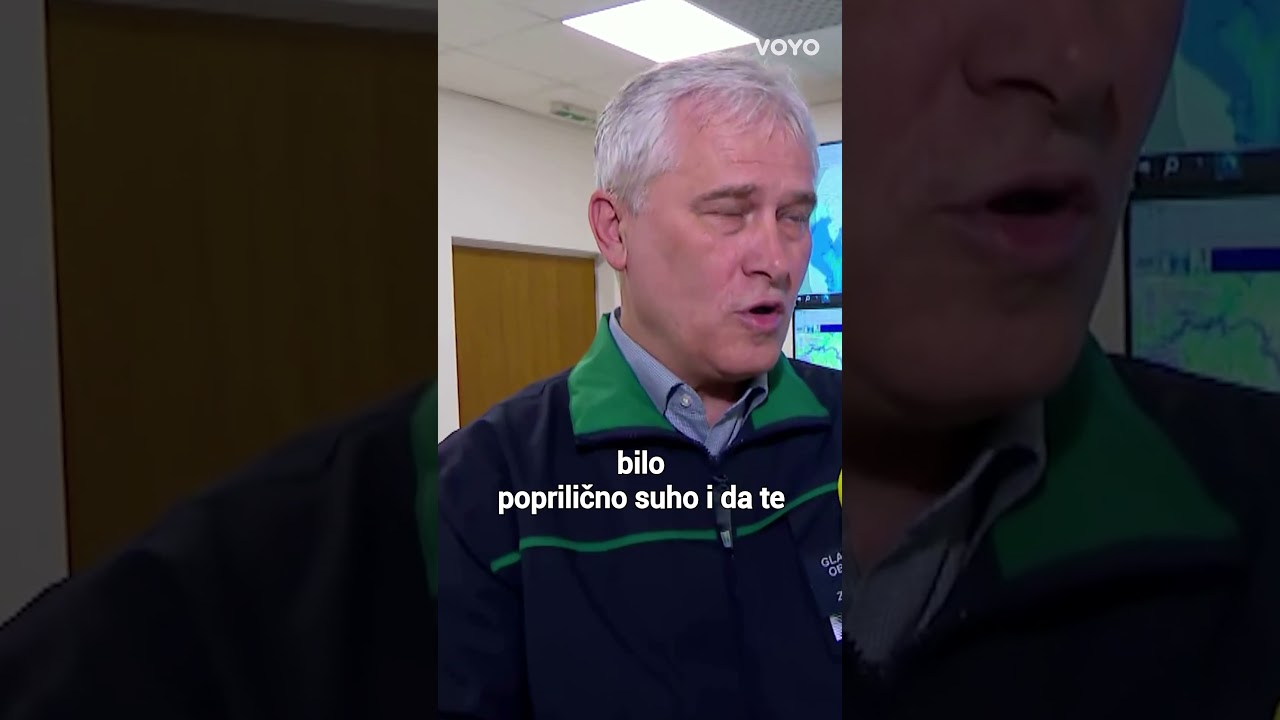 Sretna je okolnost &scaron;to su oborine pre&scaron;le iz ki&scaron;e u snijeg