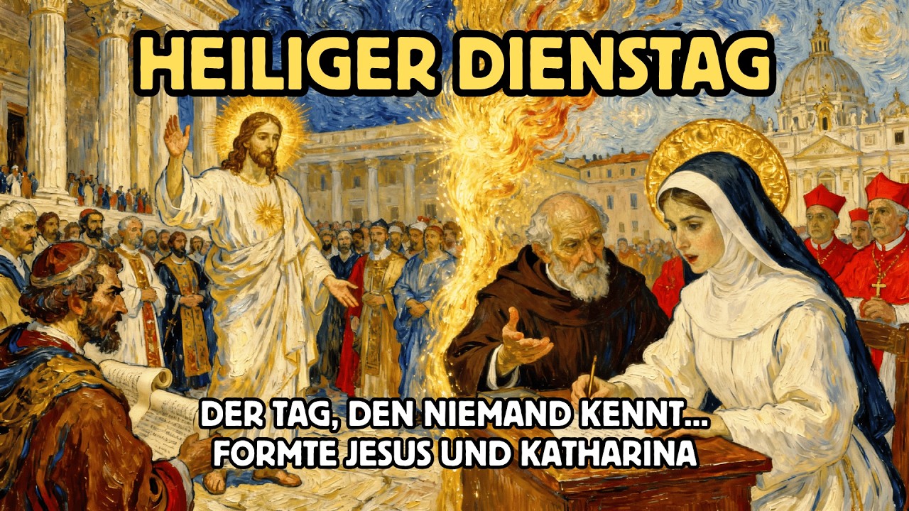 31. M&auml;rz - Heiliger Dienstag: Der vergessene Tag, der Jesus und die hl. Katharina von Siena pr&auml;gte