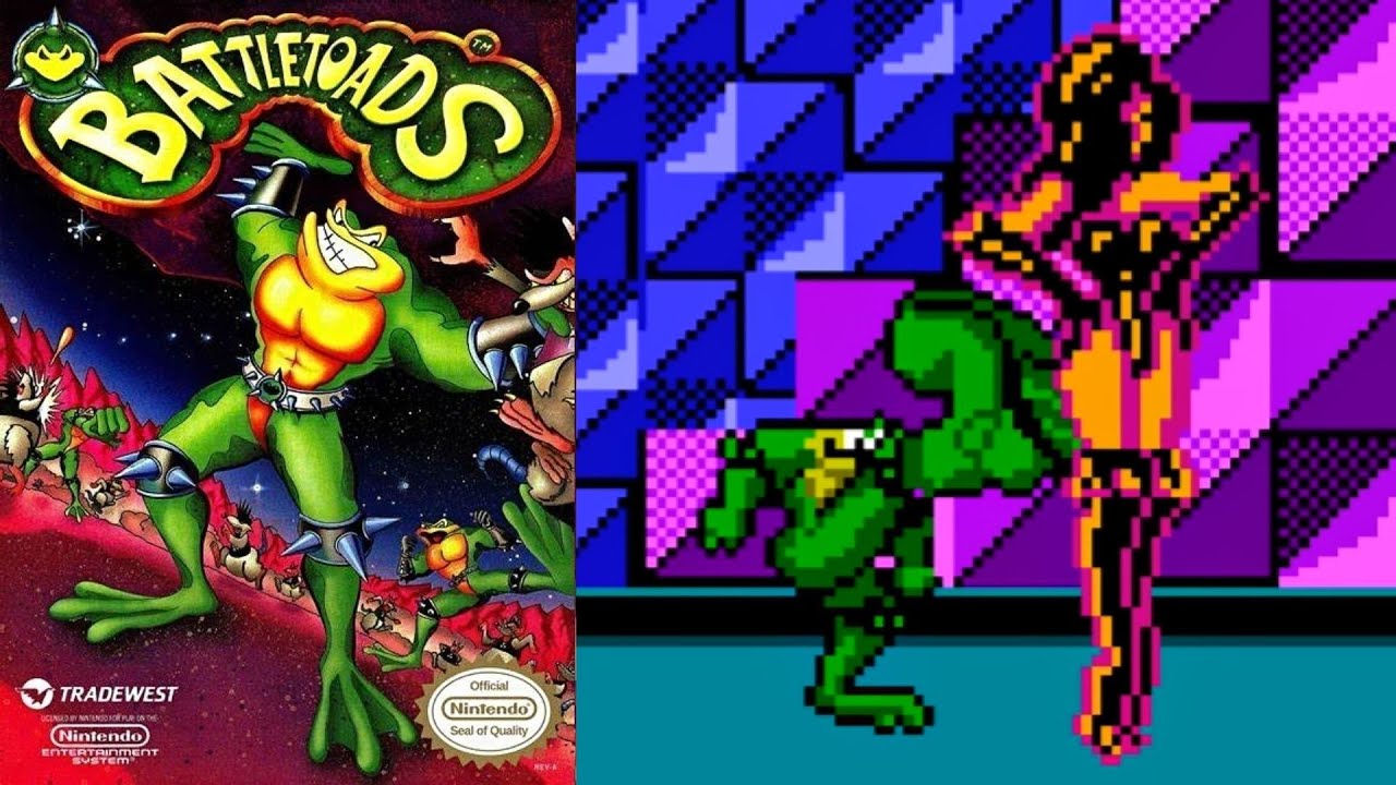 Battletoads (NES) - Final Boss: Dark Queen (No Damage).