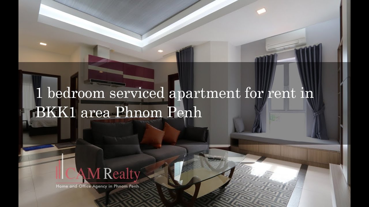 N1511168 - 1 bedroom serviced apartment for rent in BKK1 Phnom Penh
