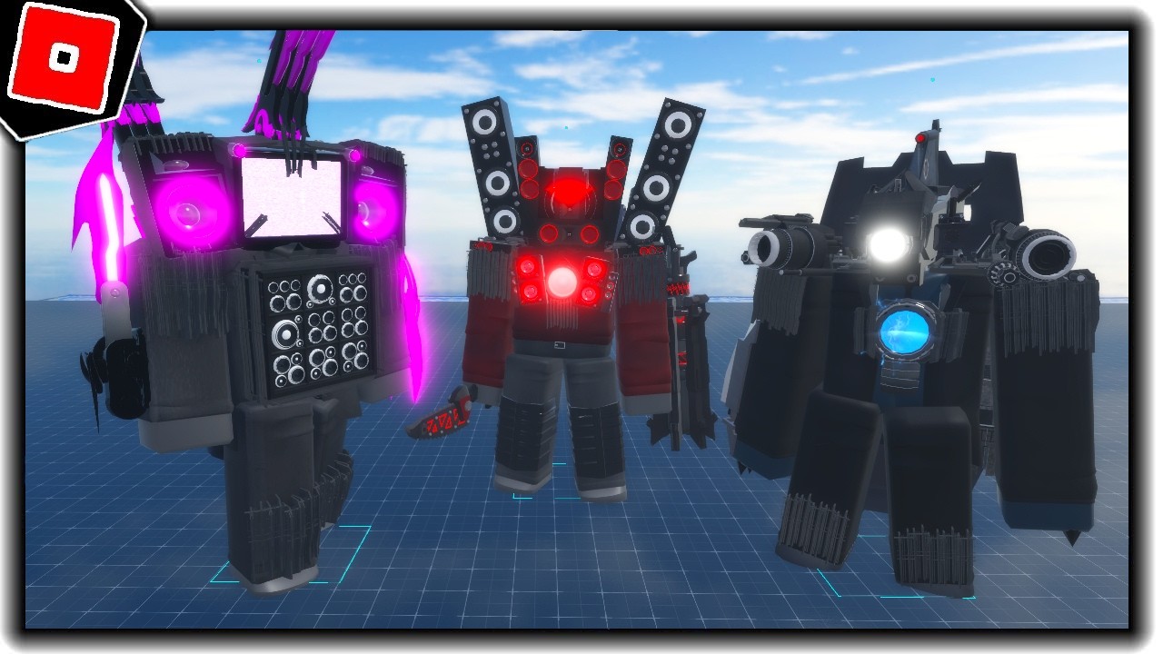 SHOWCASING ALL 3 BATTLE ARMOR TITAN SKINS in SKIBI DEFENSE - Roblox