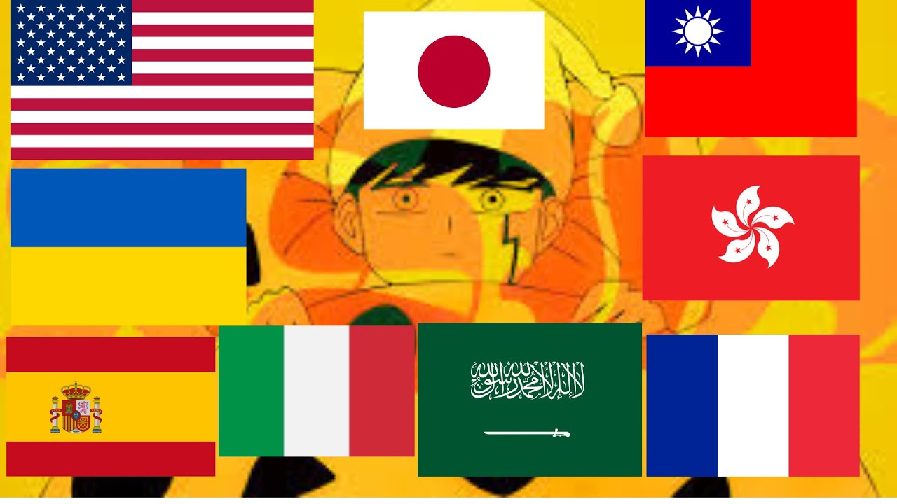 Bling Bang Bang Born GiaoShou Remix V2 but different languages