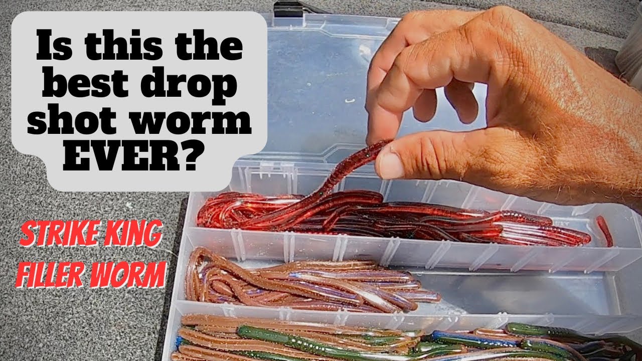 ЛУЧШИЙ DROP SHOT WORM (STRIKE KNIG'S FILLER WORM)