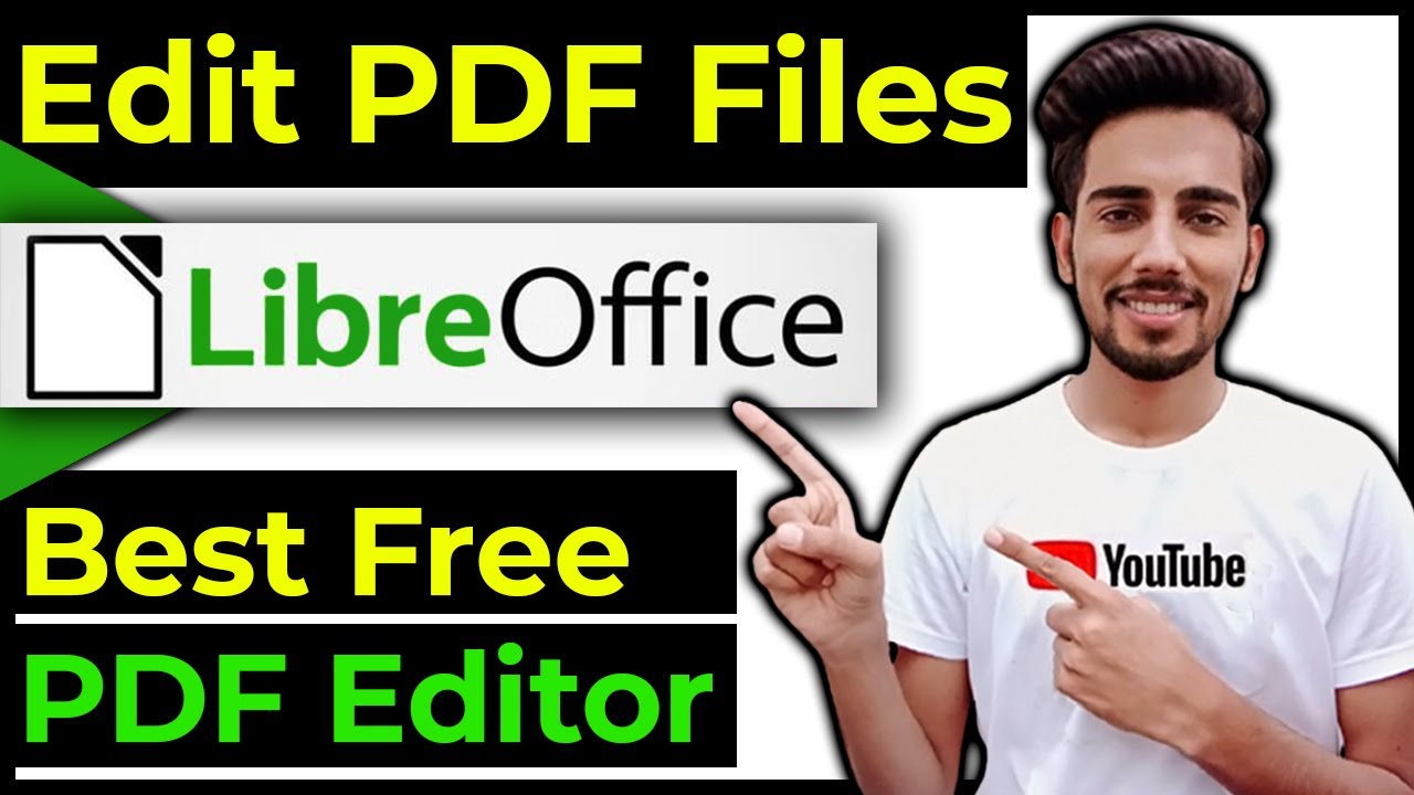 How To Edit PDF Files 2023 | Best Free PDF Editor 2023 | LibreOffice