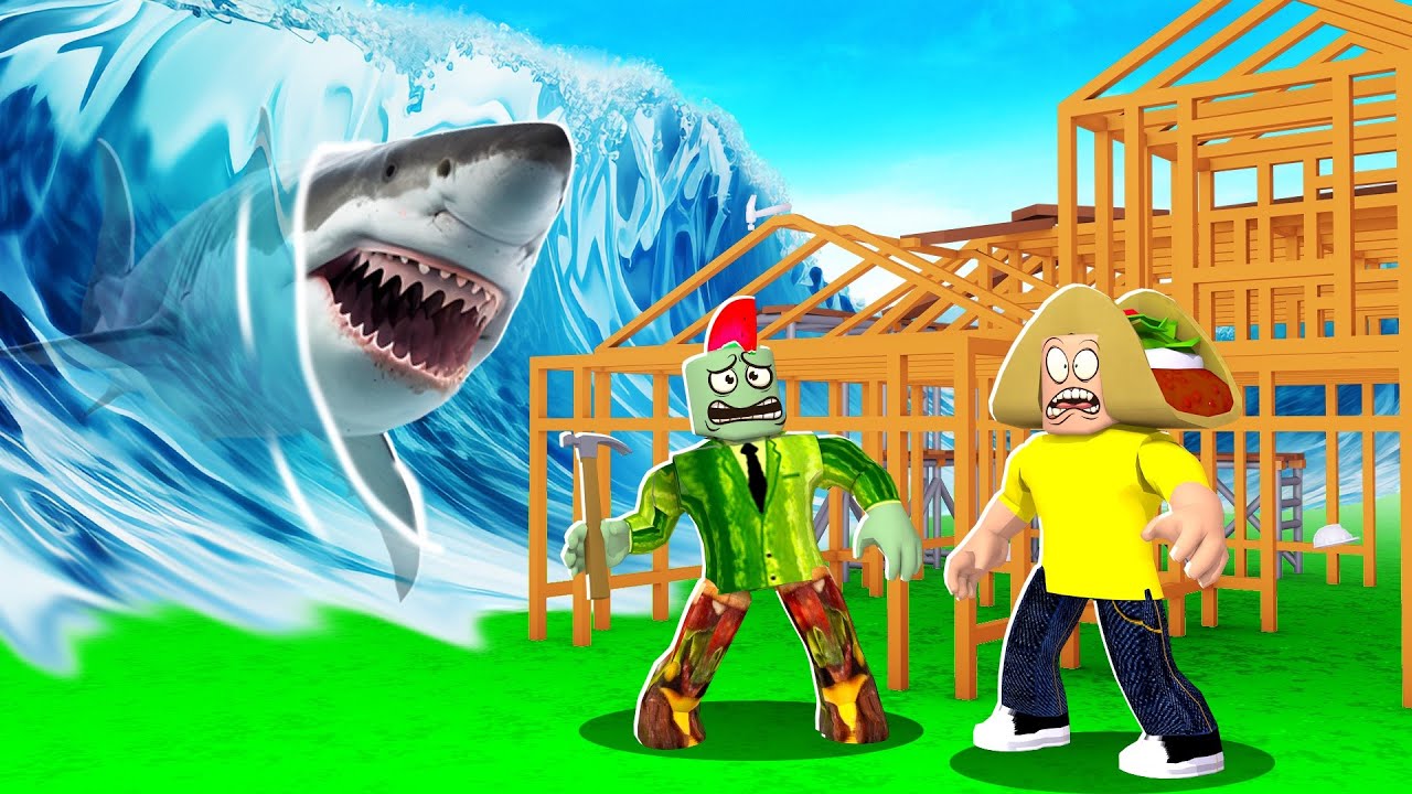 Bouw Om De Golf Te Overleven! (Roblox)