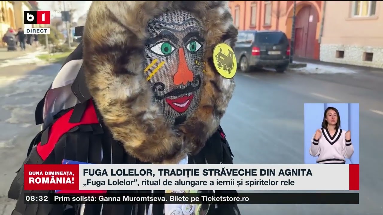 FUGA LOLELOR, TRADIȚIE STRĂVECHE DIN AGNITA_Știri B1TV_26 ian. 2026