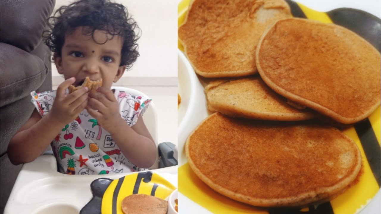 Dates Pancake Recipe | No Sugar No Maida Healthy Pancakes|for 8+ Month Babies| Weight Gain Food