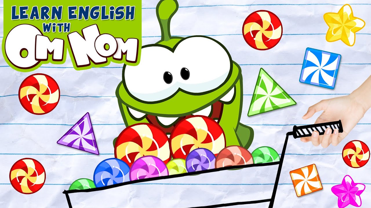 YUMMY CANDY EXPLOSION🍬🍭🍡 | Learn Colors Videos for Kids | Learning Cartoons by Om Nom!