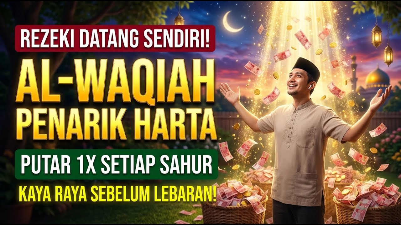 DAHSYAT! Keajaiban Al Waqiah Pembuka Jalan Rezeki Bebas Hutang Bulan Puasa