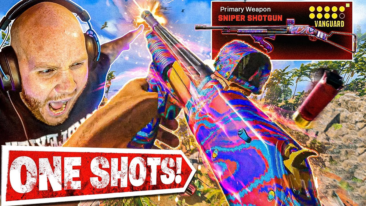 NEW 1 SHOT SNIPER SHOTGUN IN WARZONE... (BETTER THEN 725?)