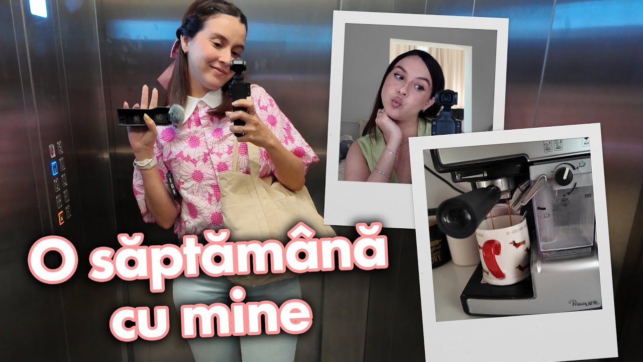 O săptămâna cu mine- Rutina mea de munca, o săptămâna obișnuită.