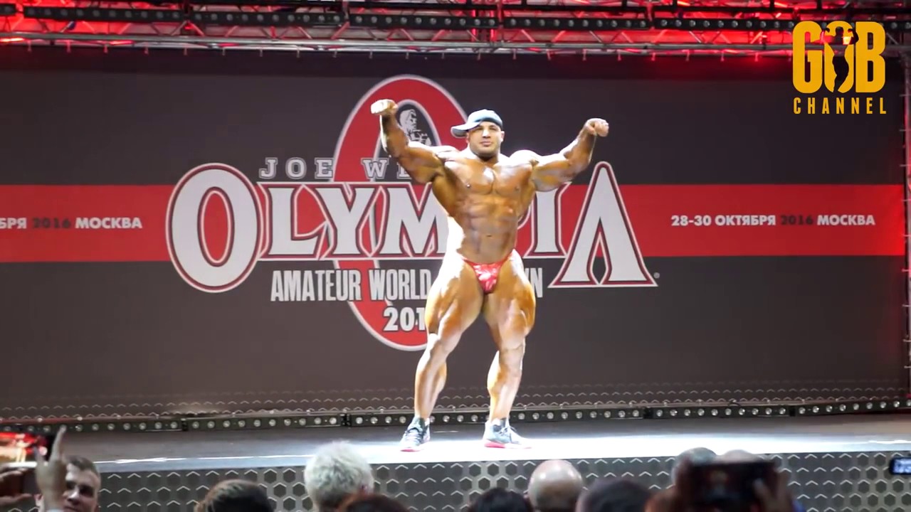 Big Ramy guest posing in Russia - GoB Channel