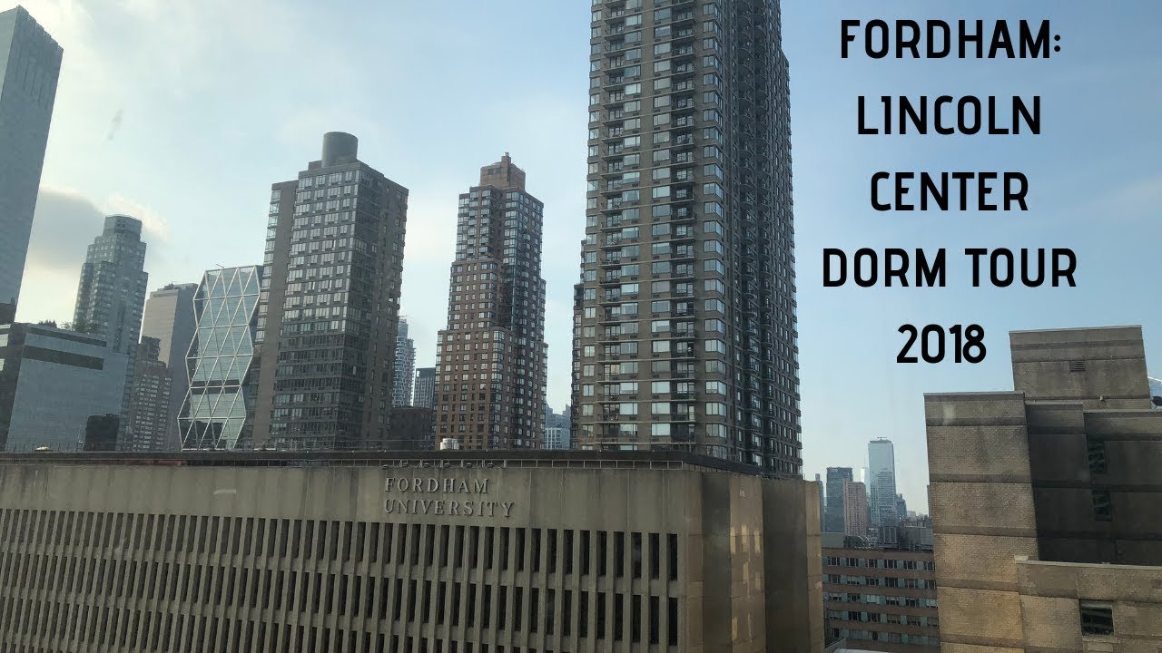Fordham Lincoln Center DORM TOUR (Triple)