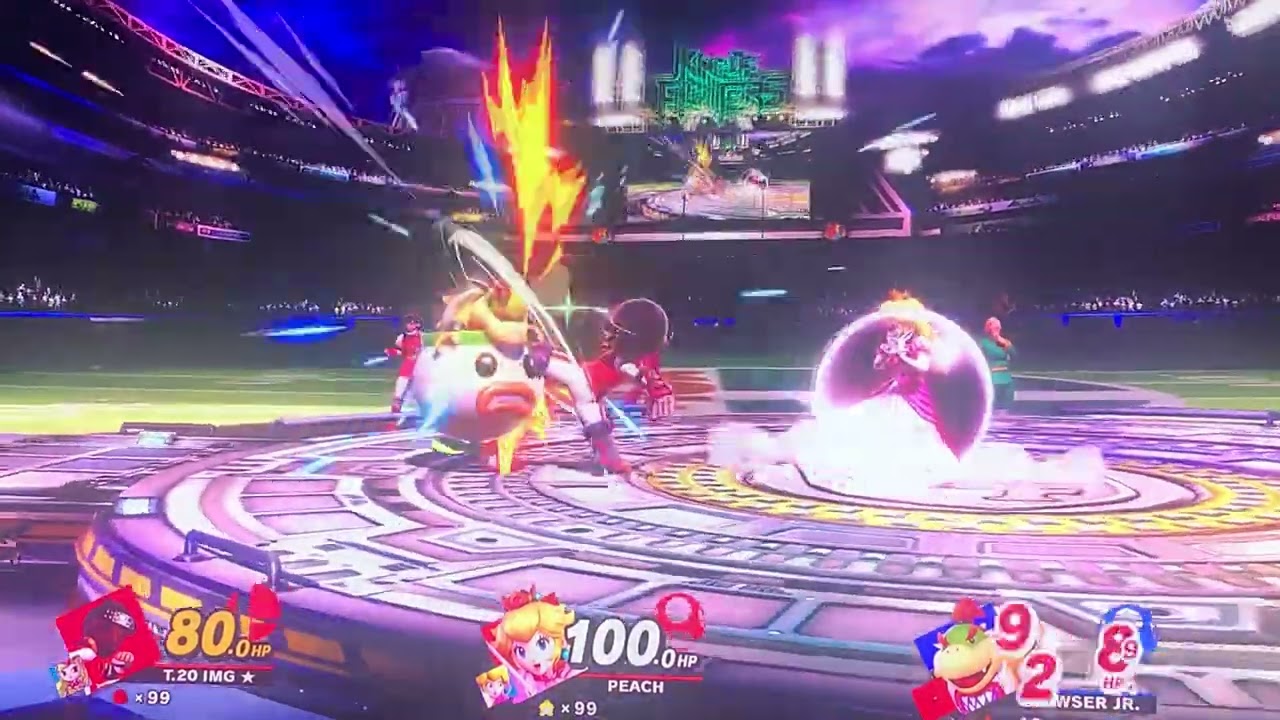 Super Smash Bros Ultimate, Mii T.20 I’MG & Peach, King of the Fighters Stadium 20