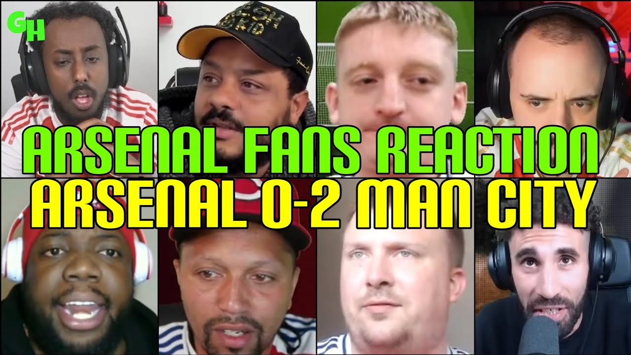 ANGRY 🤬 ARSENAL FANS REACTION TO ARSENAL 0-2 MAN CITY | FANS REACTION 