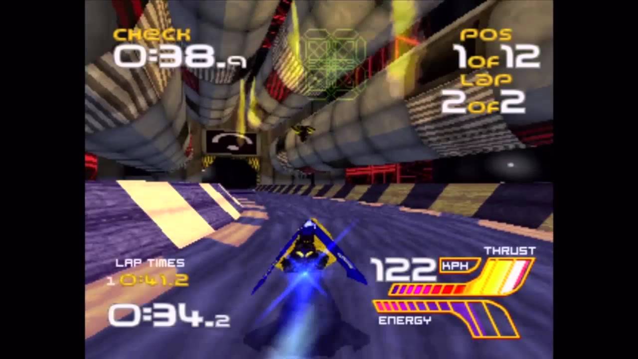 Wipeout XL (PS1) Gameplay