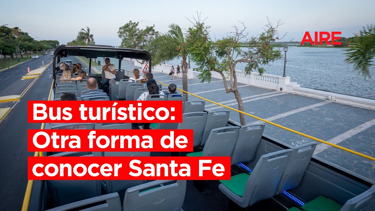 🌉🚌 El Bus Turístico, otra forma de conocer la ciudad de Santa Fe ⛪🚌