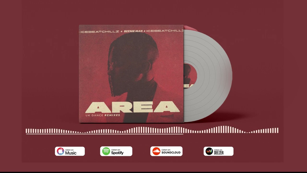 IceBeatChillz ft  Beenie Man  - AREA (Audio Visualizer)