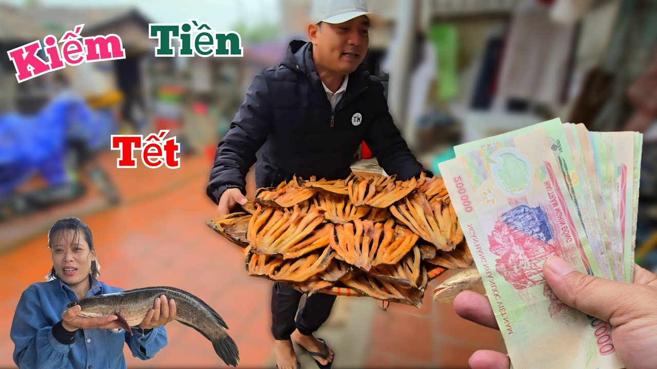 Mất Hết Cá Dần Vì Con Này..! 2 Vợ Chồng Thức Đêm Làm Cho Kịp Tết.. 