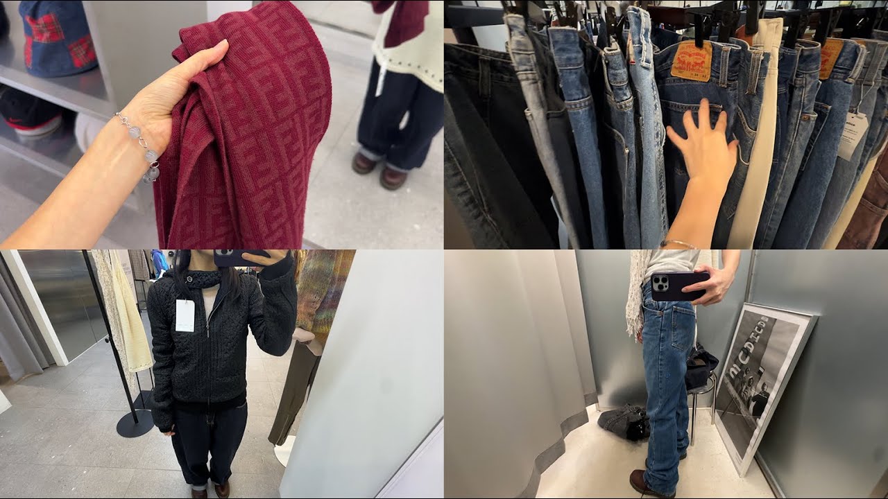⁛В наши дни винтажные магазины Сонсу, о которых хочу знать только я (Levi's, Fendi, Vivienne West...