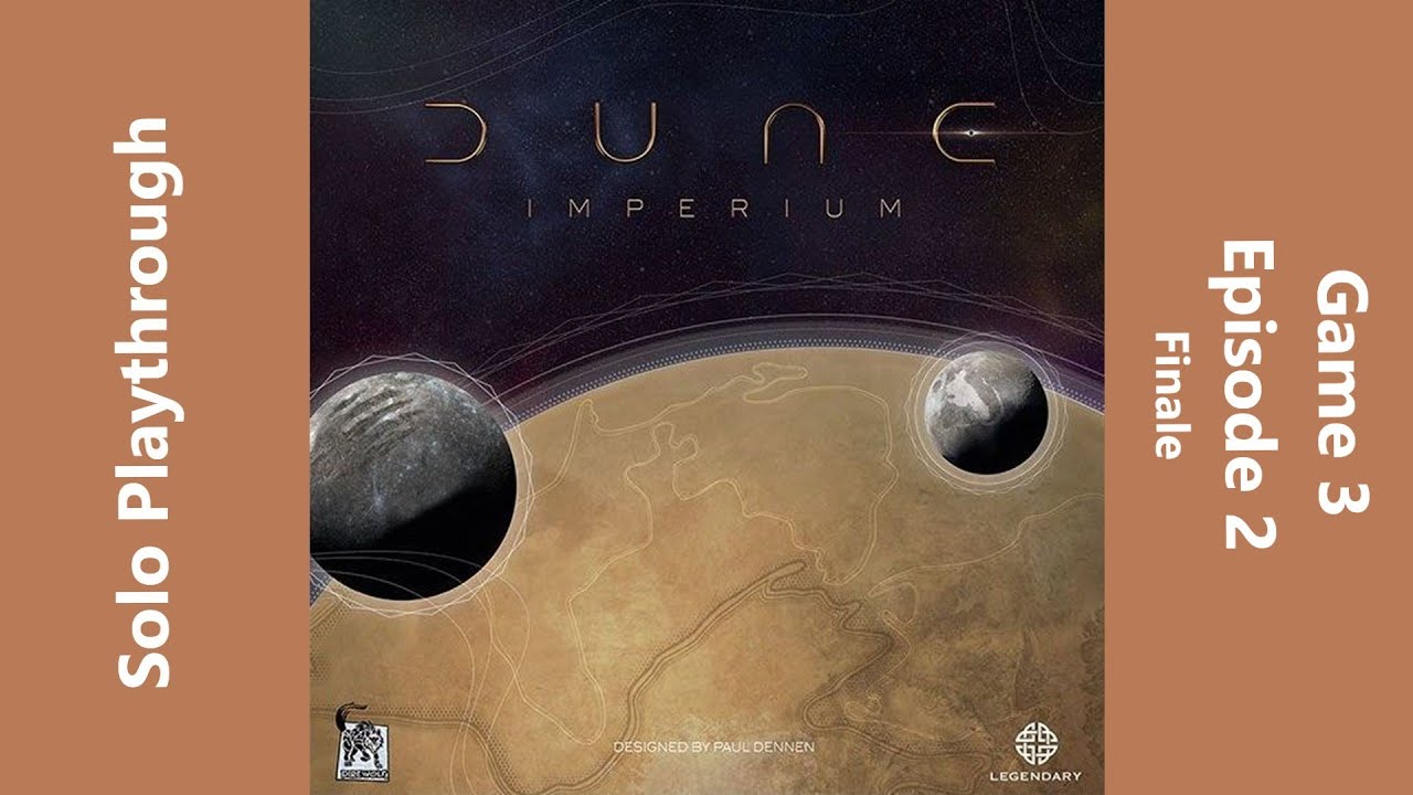 Dune Imperium - Одиночная игра на уровне сложности 