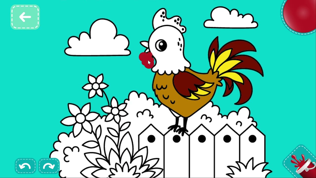 Easy coloring book for kids #drawing for toddler #coloring