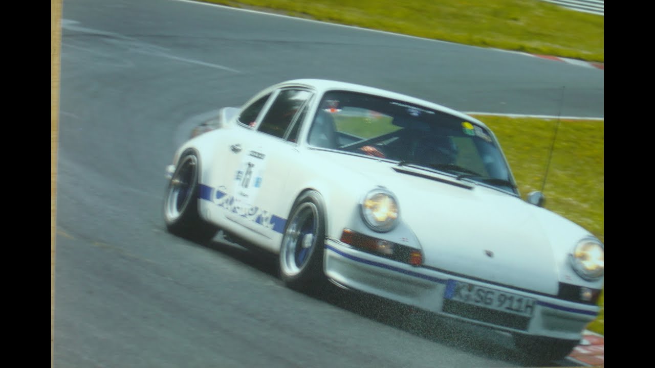 Nürburgring Nordschleife mit Porsche 911  Carrera  RS   BJ. 1972   Driver Hans Georg Ströter